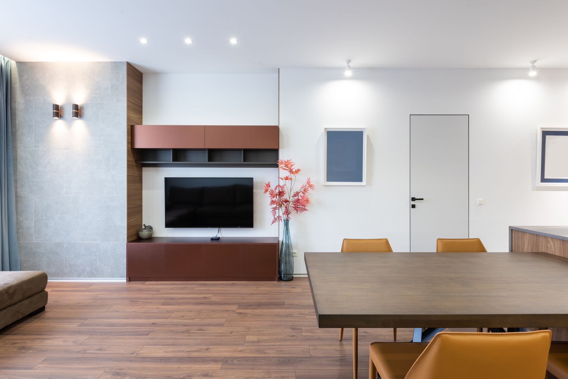 Modern apartman belső tere